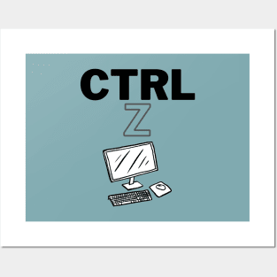 Ctrl+Z Posters and Art